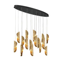 SORRENTO OVAL LED CHANDELIER (MULTIPLE SIZES) - robinsonco.ca