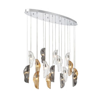 SORRENTO OVAL LED CHANDELIER (MULTIPLE SIZES) - robinsonco.ca