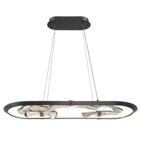 NETTUNO OVAL LED CHANDELIER (MULTIPLE SIZES) - robinsonco.ca