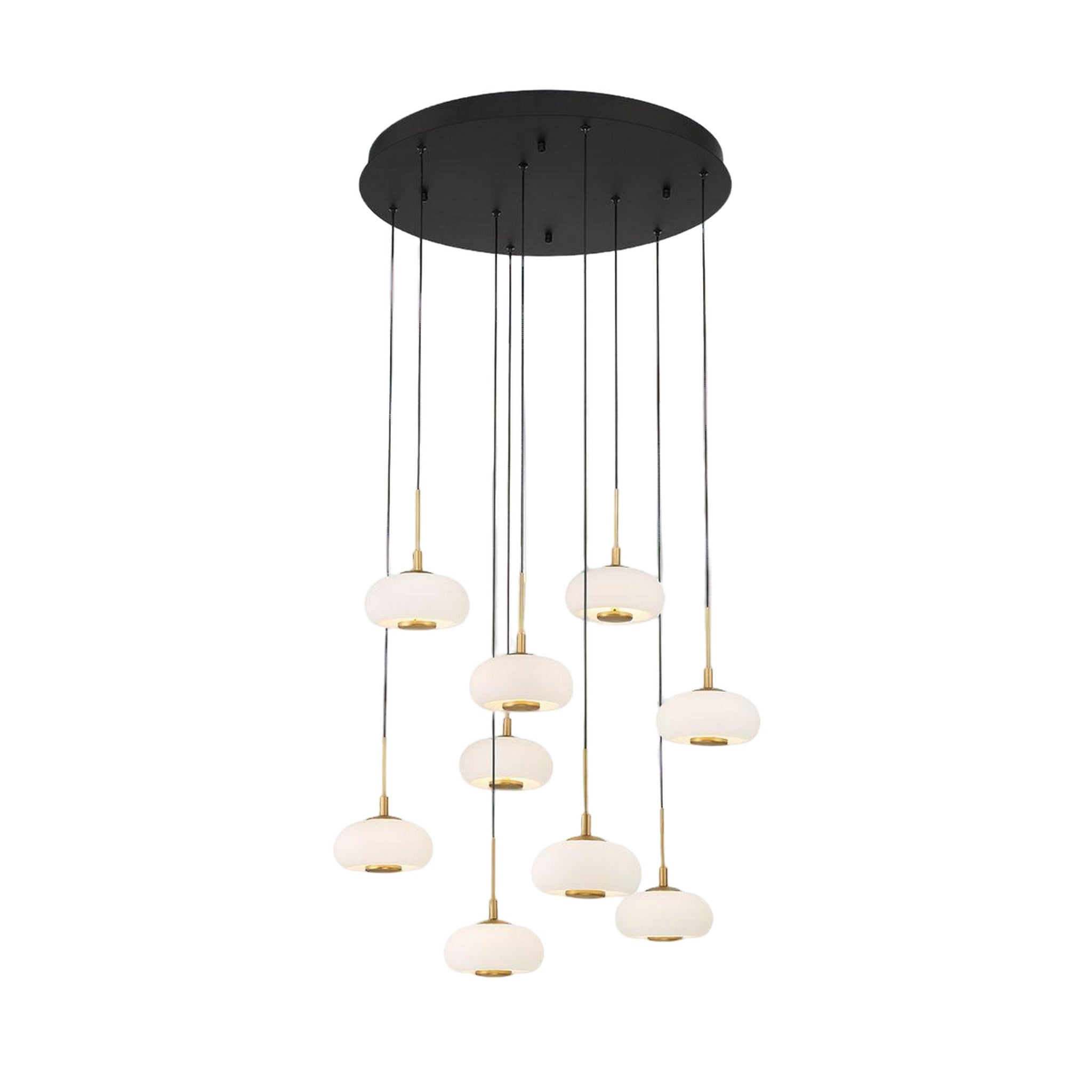 ADELFIA ROUND LED CHANDELIER (MULTIPLE SIZES) - robinsonco.ca