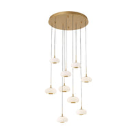 ADELFIA ROUND LED CHANDELIER (MULTIPLE SIZES) - robinsonco.ca
