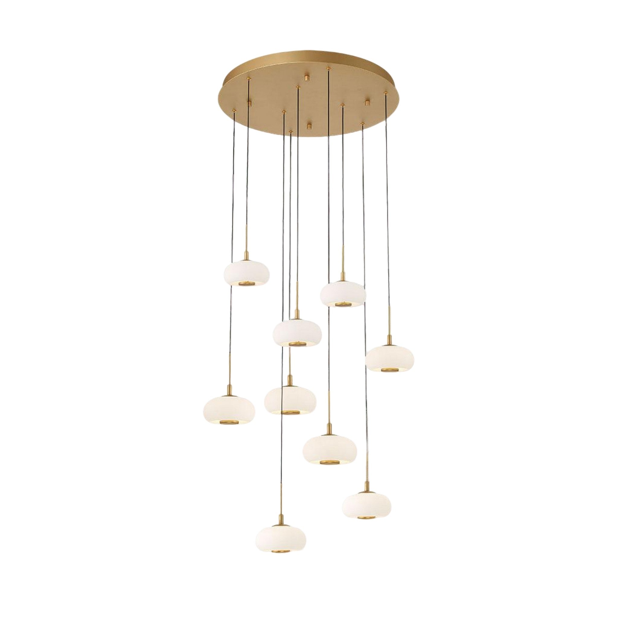 ADELFIA ROUND LED CHANDELIER (MULTIPLE SIZES) - robinsonco.ca