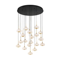 ADELFIA ROUND LED CHANDELIER (MULTIPLE SIZES) - robinsonco.ca