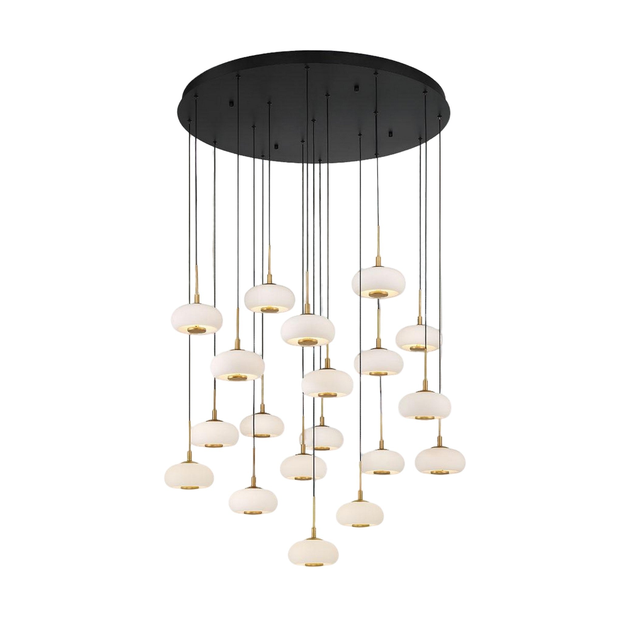 ADELFIA ROUND LED CHANDELIER (MULTIPLE SIZES) - robinsonco.ca