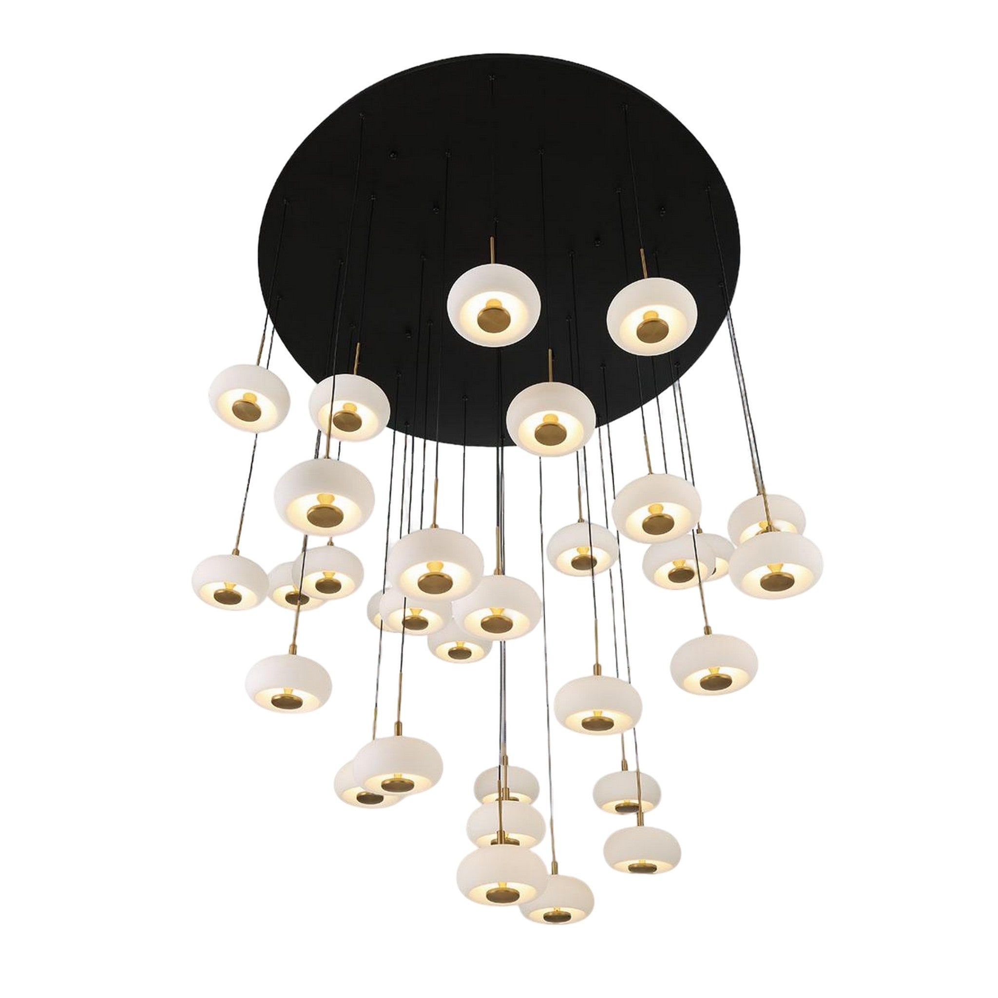 ADELFIA ROUND LED CHANDELIER (MULTIPLE SIZES) - robinsonco.ca