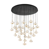 ADELFIA ROUND LED CHANDELIER (MULTIPLE SIZES) - robinsonco.ca