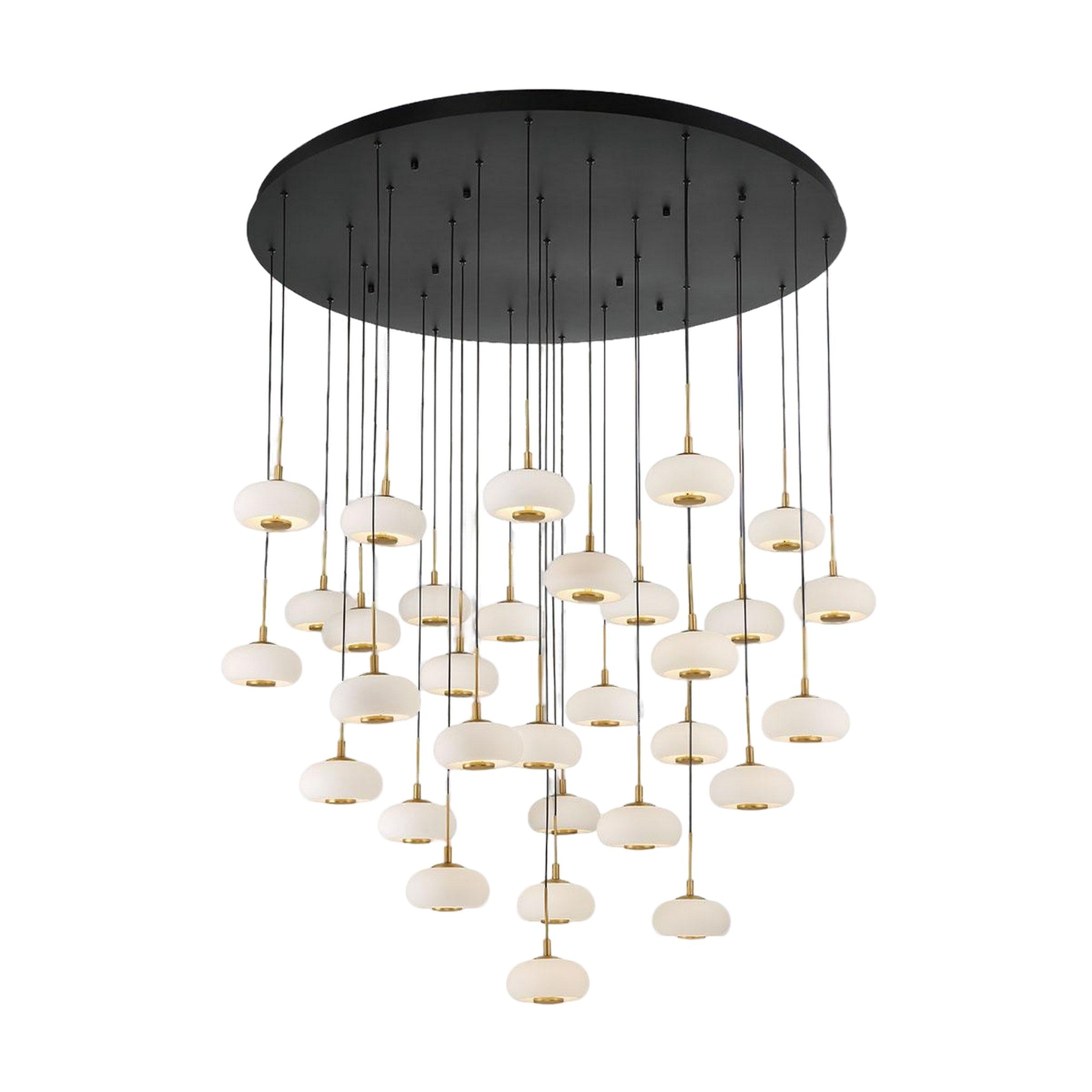 ADELFIA ROUND LED CHANDELIER (MULTIPLE SIZES) - robinsonco.ca