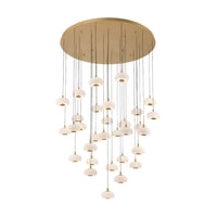 ADELFIA ROUND LED CHANDELIER (MULTIPLE SIZES) - robinsonco.ca