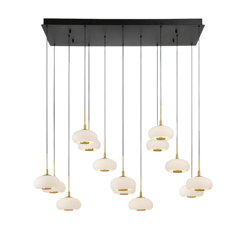 ADELFIA RECTANGULAR LED CHANDELIER (MULTIPLE SIZES)