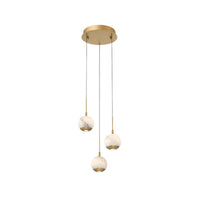 BAVENO 3-LIGHT LED PENDANT - robinsonco.ca
