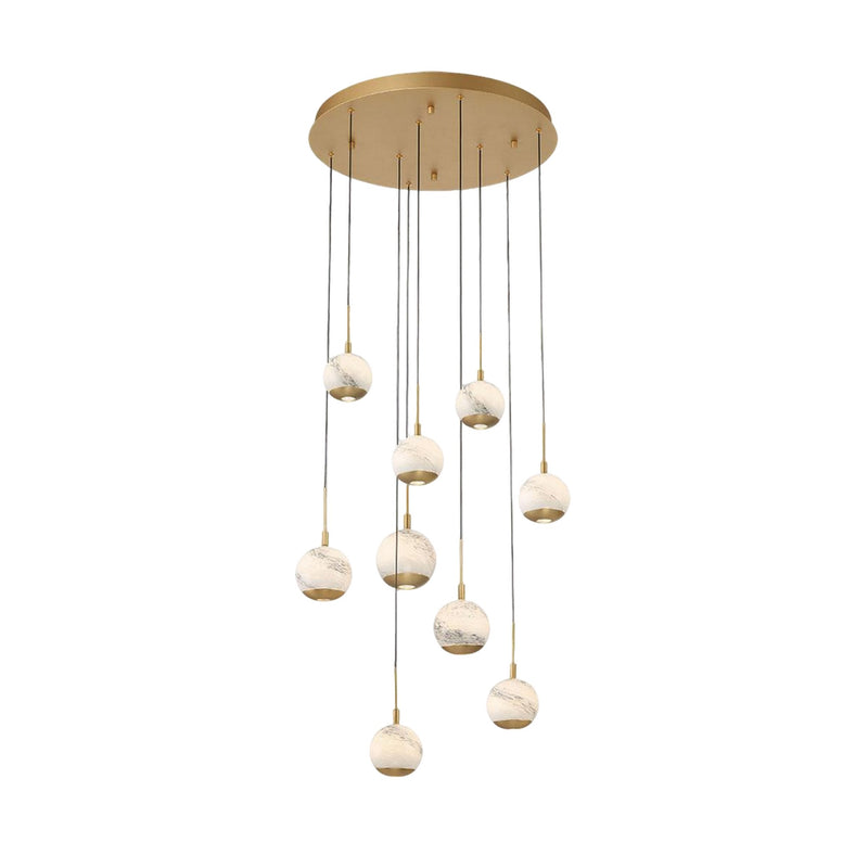 BAVENO ROUND LED CHANDELIER (MULTIPLE SIZES)