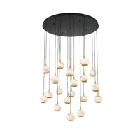 BAVENO ROUND LED CHANDELIER (MULTIPLE SIZES)