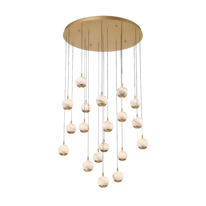BAVENO ROUND LED CHANDELIER (MULTIPLE SIZES)