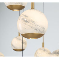BAVENO ROUND LED CHANDELIER (MULTIPLE SIZES)