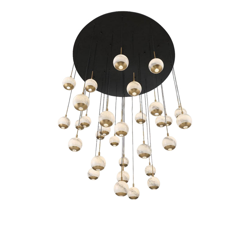 BAVENO ROUND LED CHANDELIER (MULTIPLE SIZES)