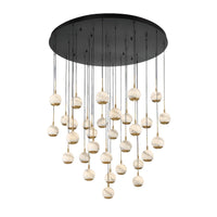 BAVENO ROUND LED CHANDELIER (MULTIPLE SIZES)