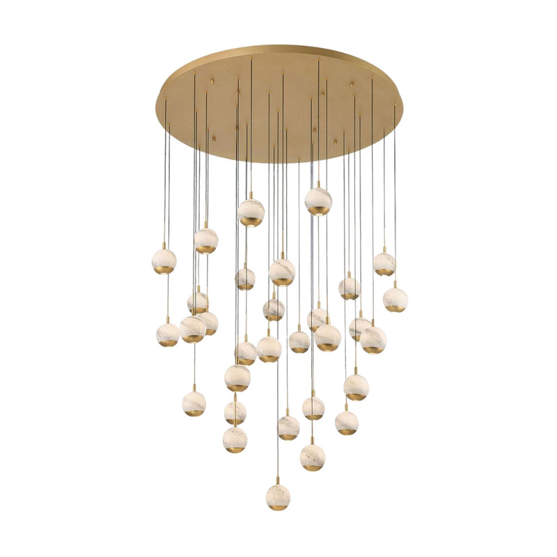 BAVENO ROUND LED CHANDELIER (MULTIPLE SIZES)