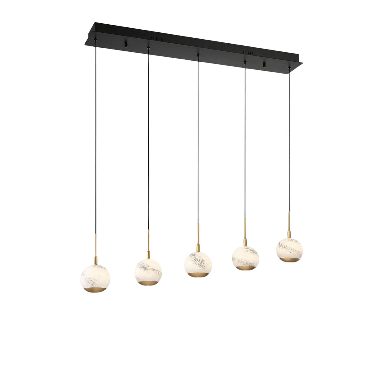 BAVENO RECTANGULAR LED CHANDELIER (MULTIPLE SIZES) - robinsonco.ca