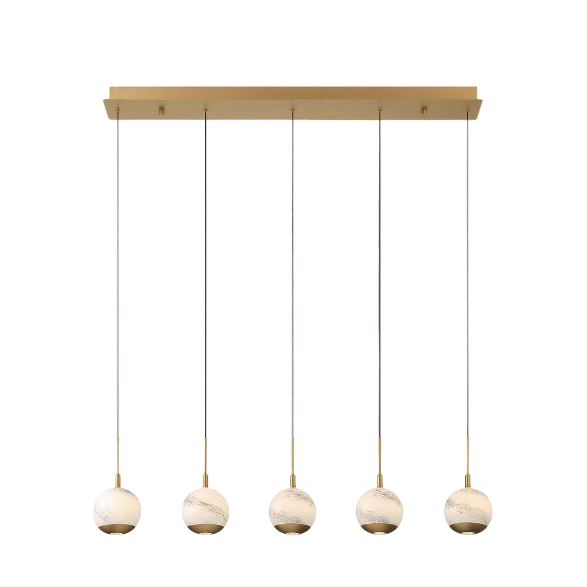 BAVENO RECTANGULAR LED CHANDELIER (MULTIPLE SIZES) - robinsonco.ca
