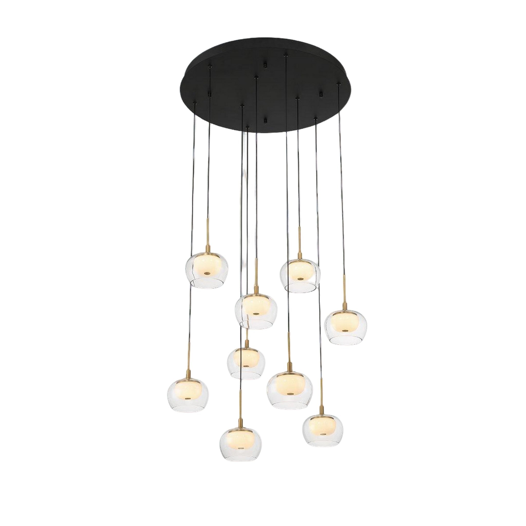 MANAROLA ROUND LED CHANDELIER (MULTIPLE SIZES) - robinsonco.ca