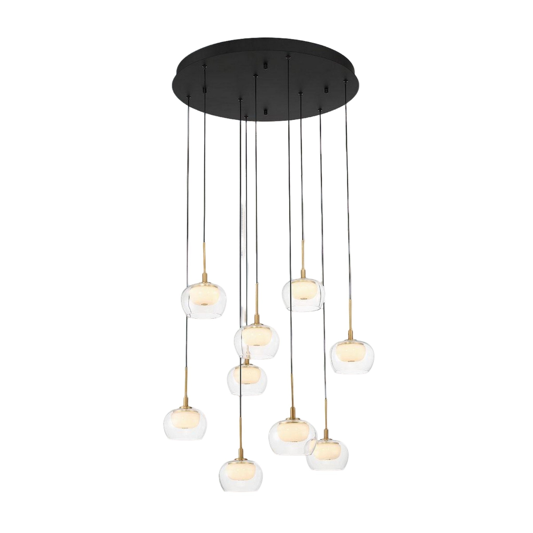 MANAROLA ROUND LED CHANDELIER (MULTIPLE SIZES) - robinsonco.ca