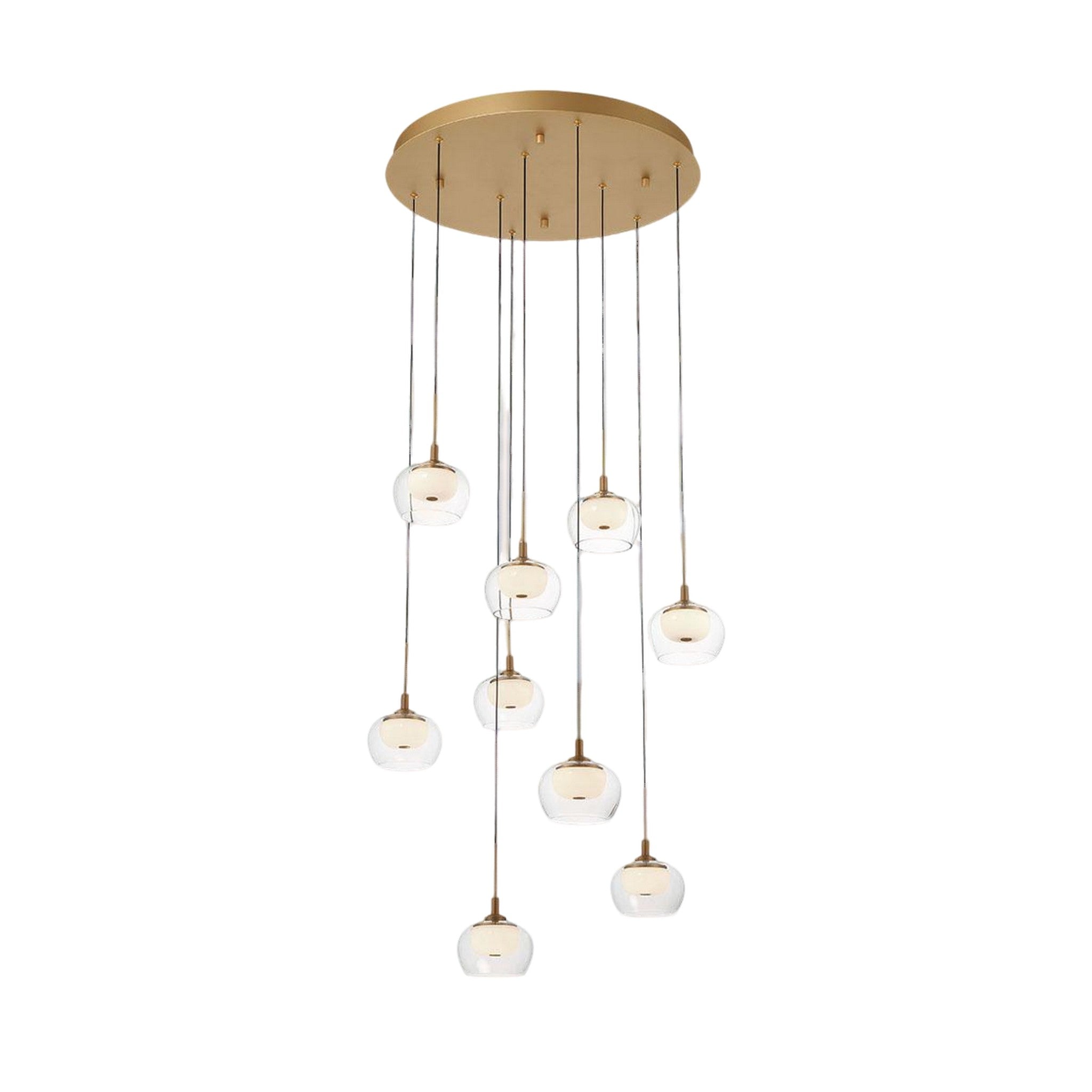 MANAROLA ROUND LED CHANDELIER (MULTIPLE SIZES) - robinsonco.ca