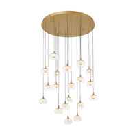MANAROLA ROUND LED CHANDELIER (MULTIPLE SIZES) - robinsonco.ca
