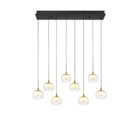 MANAROLA RECTANGULAR LED CHANDELIER (MULTIPLE SIZES) - robinsonco.ca