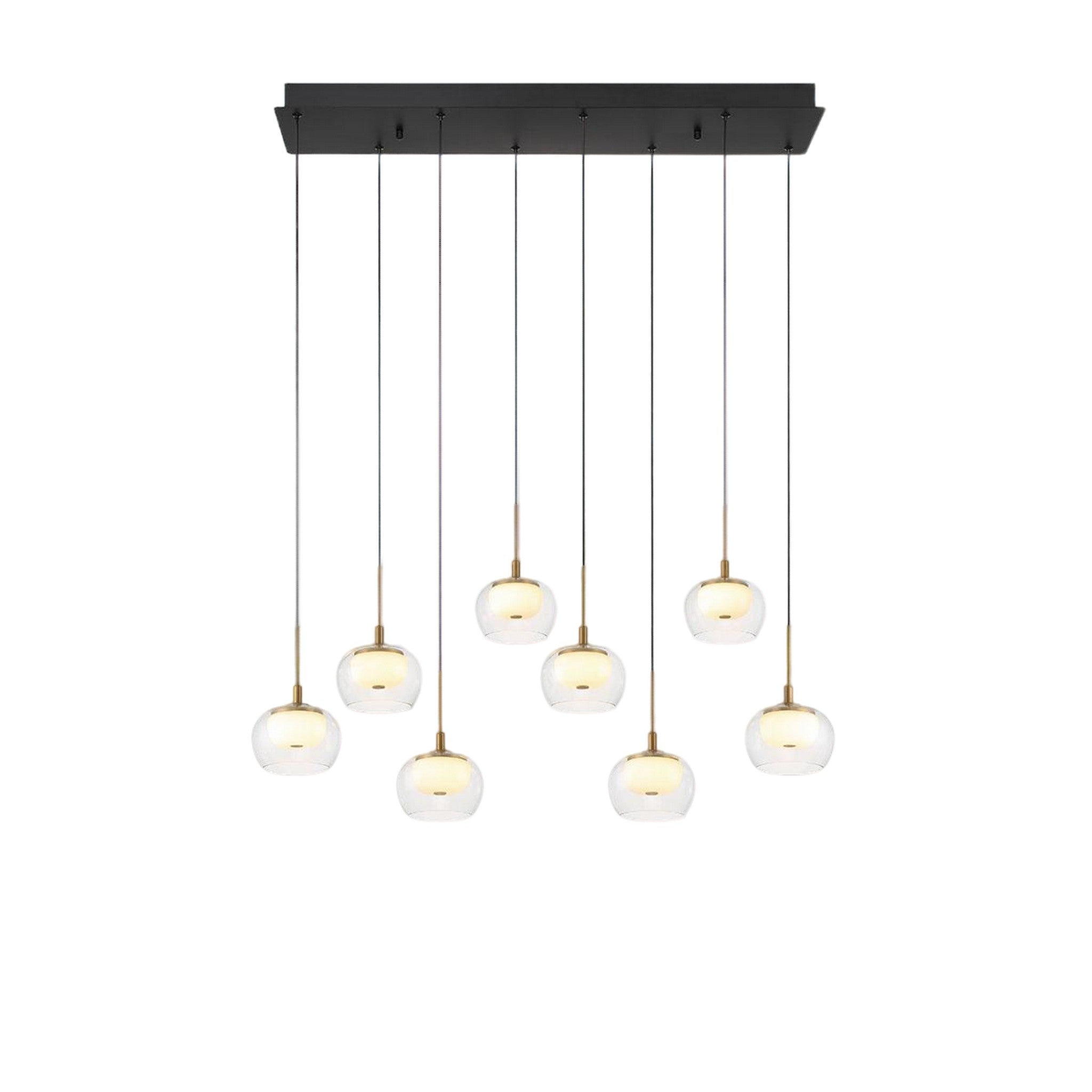 MANAROLA RECTANGULAR LED CHANDELIER (MULTIPLE SIZES) - robinsonco.ca