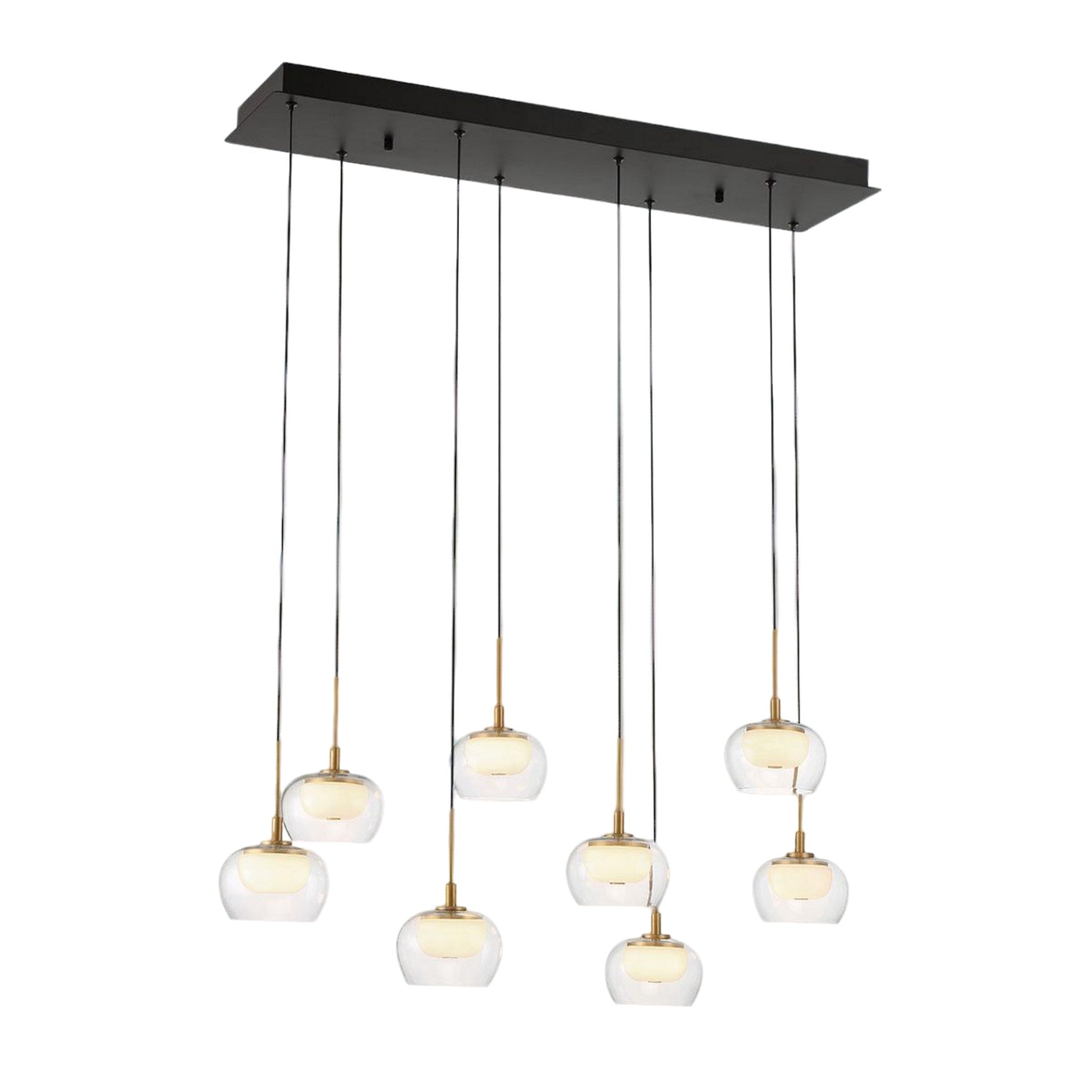 MANAROLA RECTANGULAR LED CHANDELIER (MULTIPLE SIZES) - robinsonco.ca