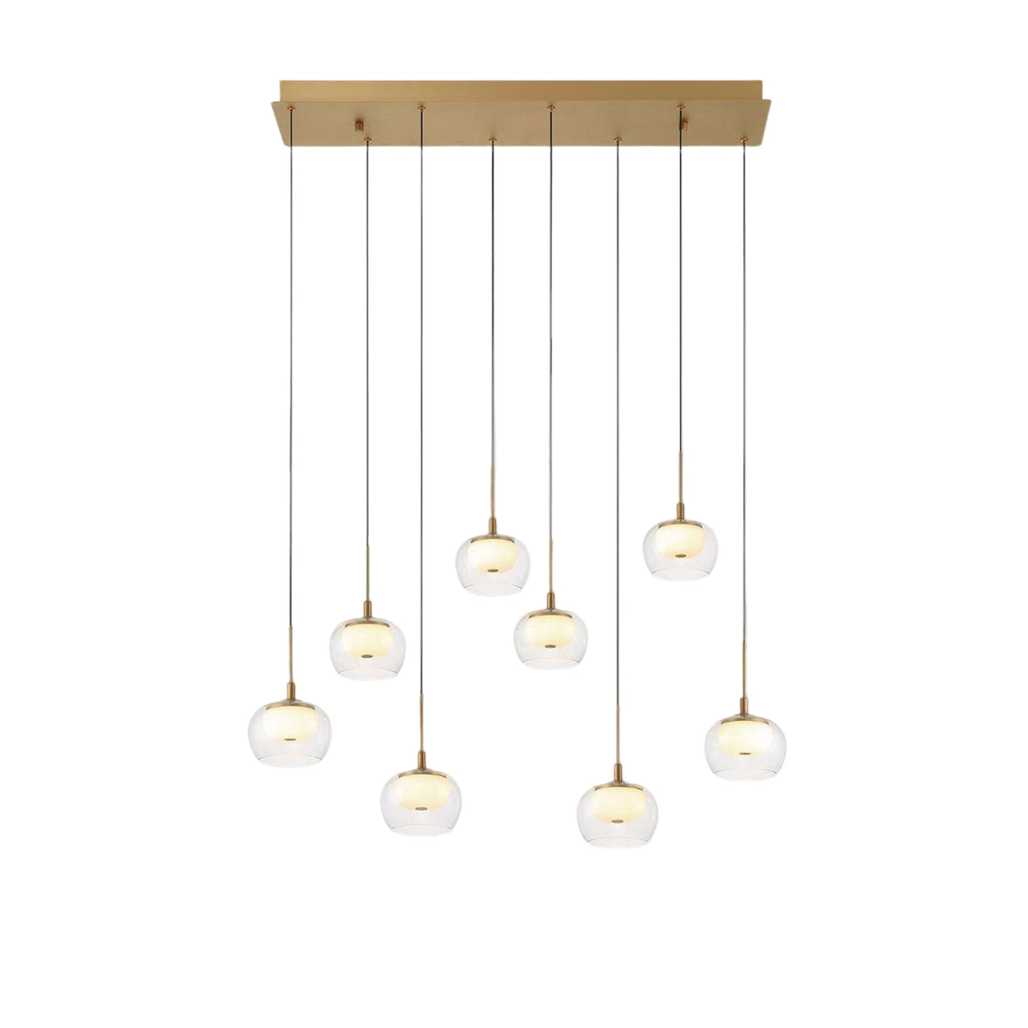 MANAROLA RECTANGULAR LED CHANDELIER (MULTIPLE SIZES) - robinsonco.ca