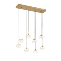 MANAROLA RECTANGULAR LED CHANDELIER (MULTIPLE SIZES) - robinsonco.ca