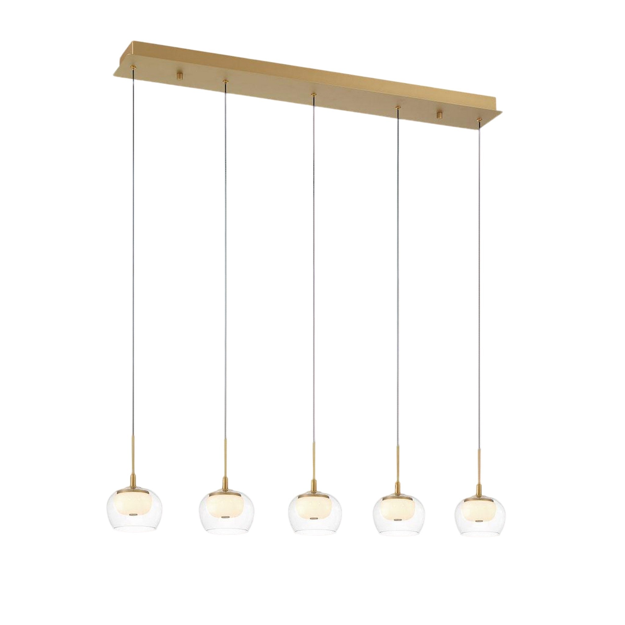 MANAROLA RECTANGULAR LED CHANDELIER (MULTIPLE SIZES) - robinsonco.ca