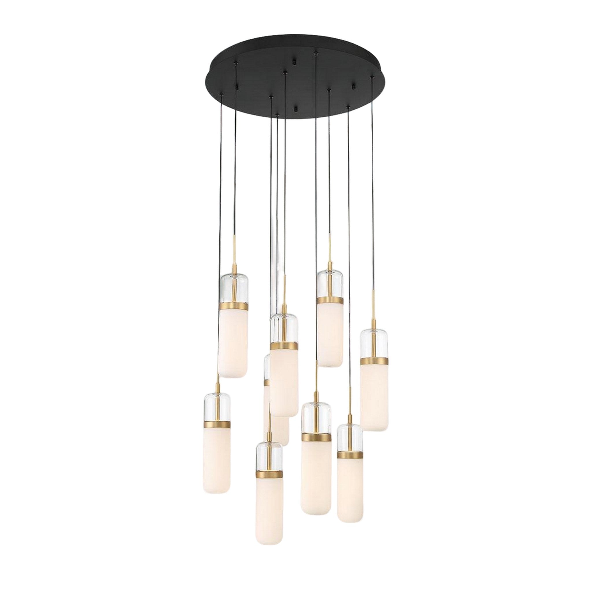 VERONA ROUND LED CHANDELIER (MULTIPLE SIZES) - robinsonco.ca