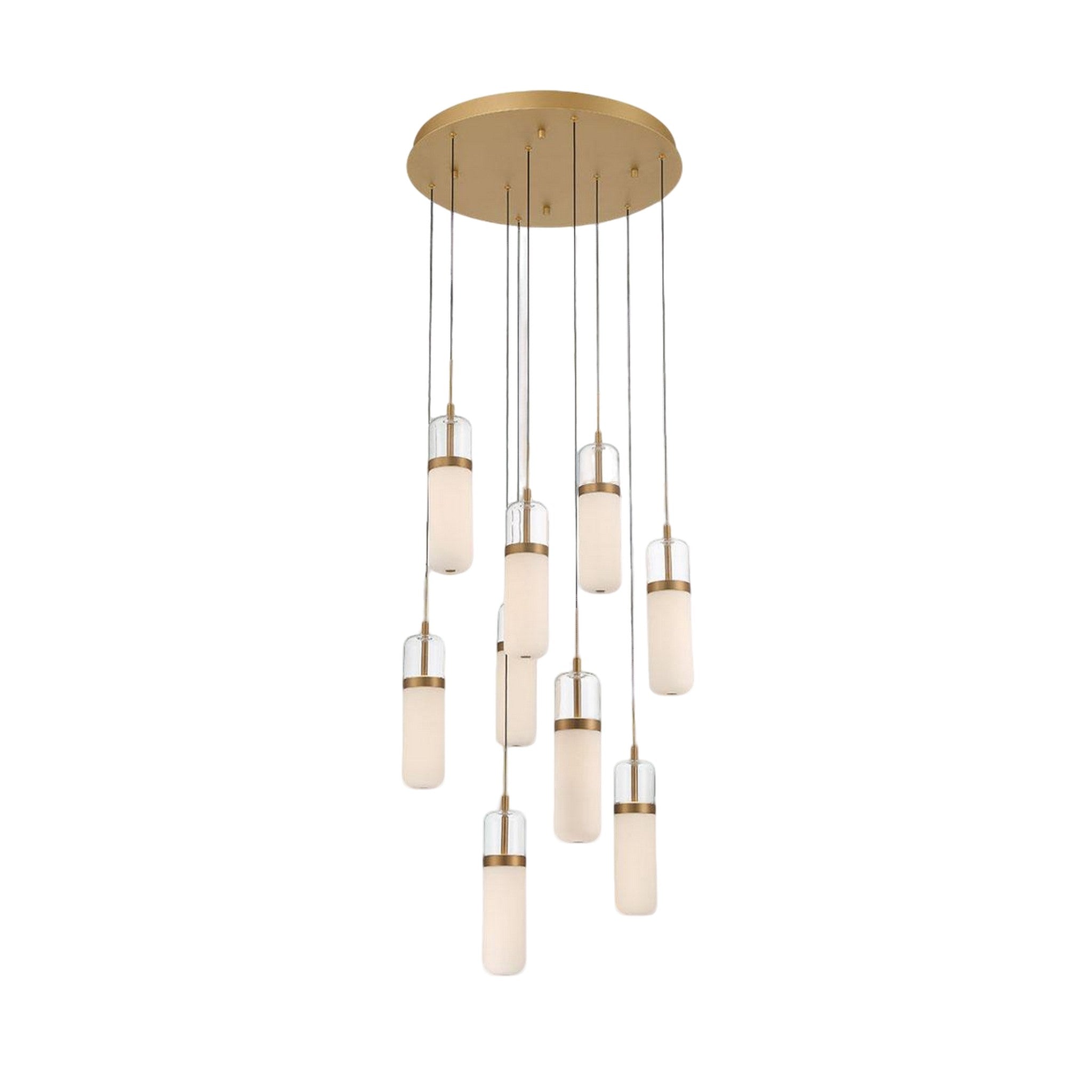 VERONA ROUND LED CHANDELIER (MULTIPLE SIZES) - robinsonco.ca