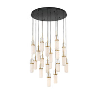 VERONA ROUND LED CHANDELIER (MULTIPLE SIZES) - robinsonco.ca