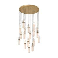 VERONA ROUND LED CHANDELIER (MULTIPLE SIZES) - robinsonco.ca