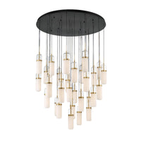 VERONA ROUND LED CHANDELIER (MULTIPLE SIZES) - robinsonco.ca
