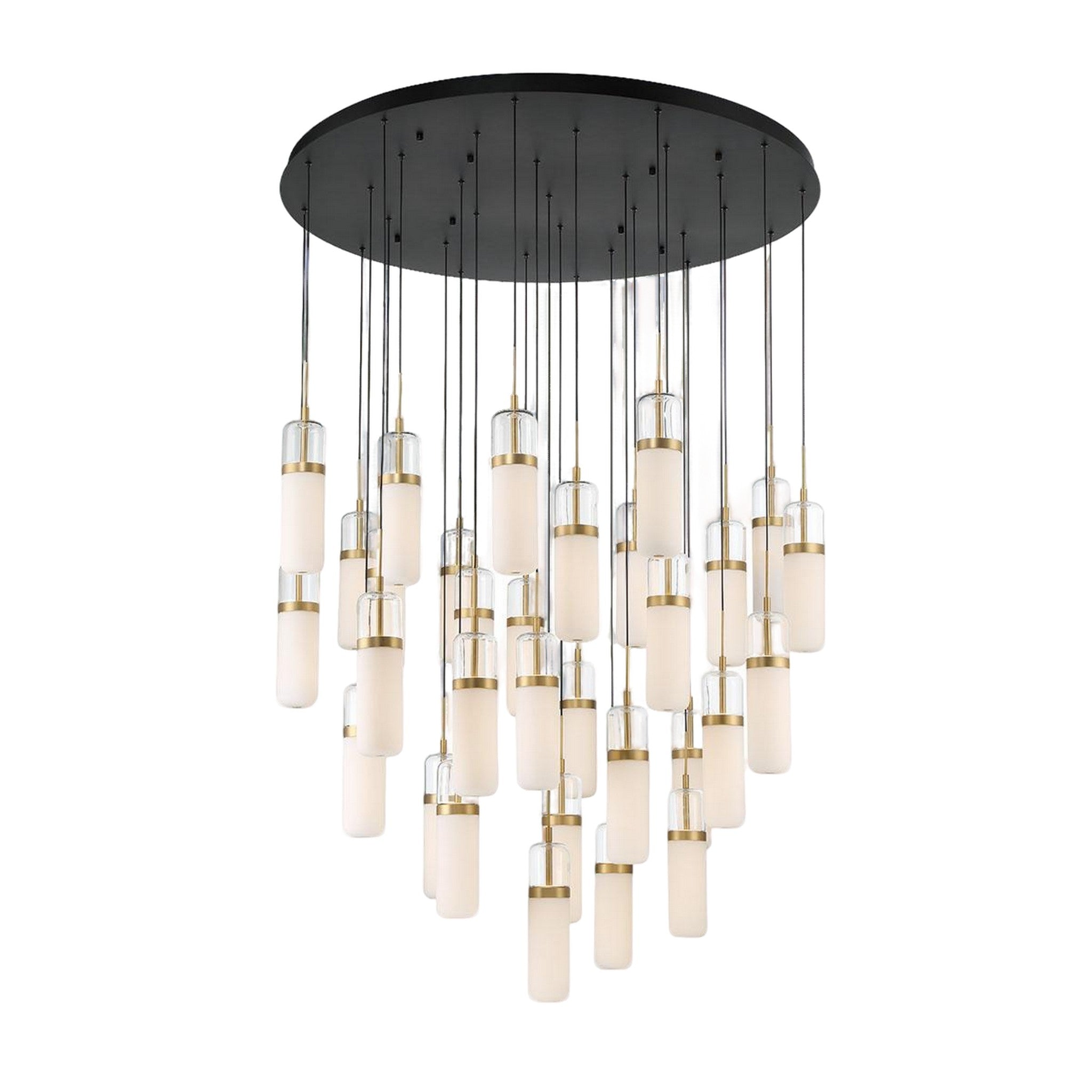 VERONA ROUND LED CHANDELIER (MULTIPLE SIZES) - robinsonco.ca