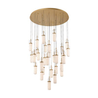 VERONA ROUND LED CHANDELIER (MULTIPLE SIZES) - robinsonco.ca