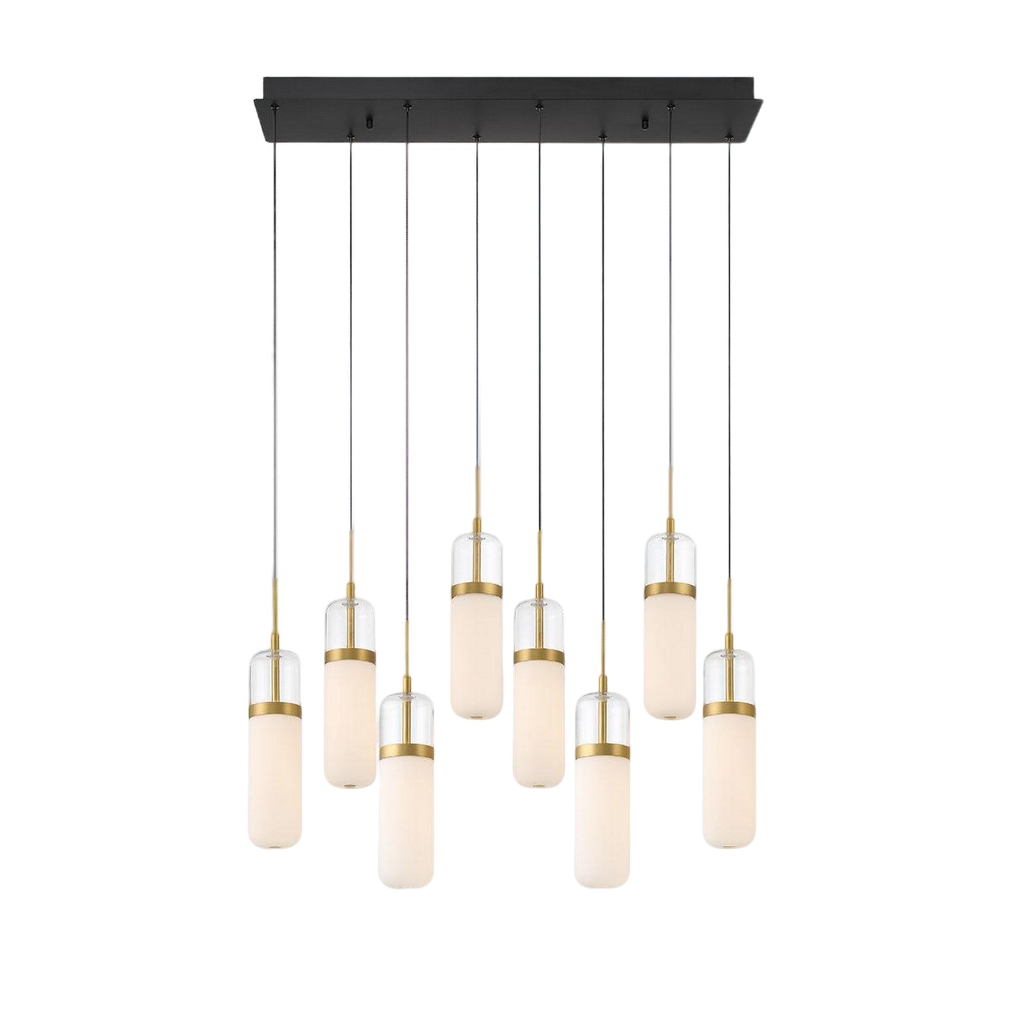 VERONA RECTANGULAR LED CHANDELIER (MULTIPLE SIZES) - robinsonco.ca