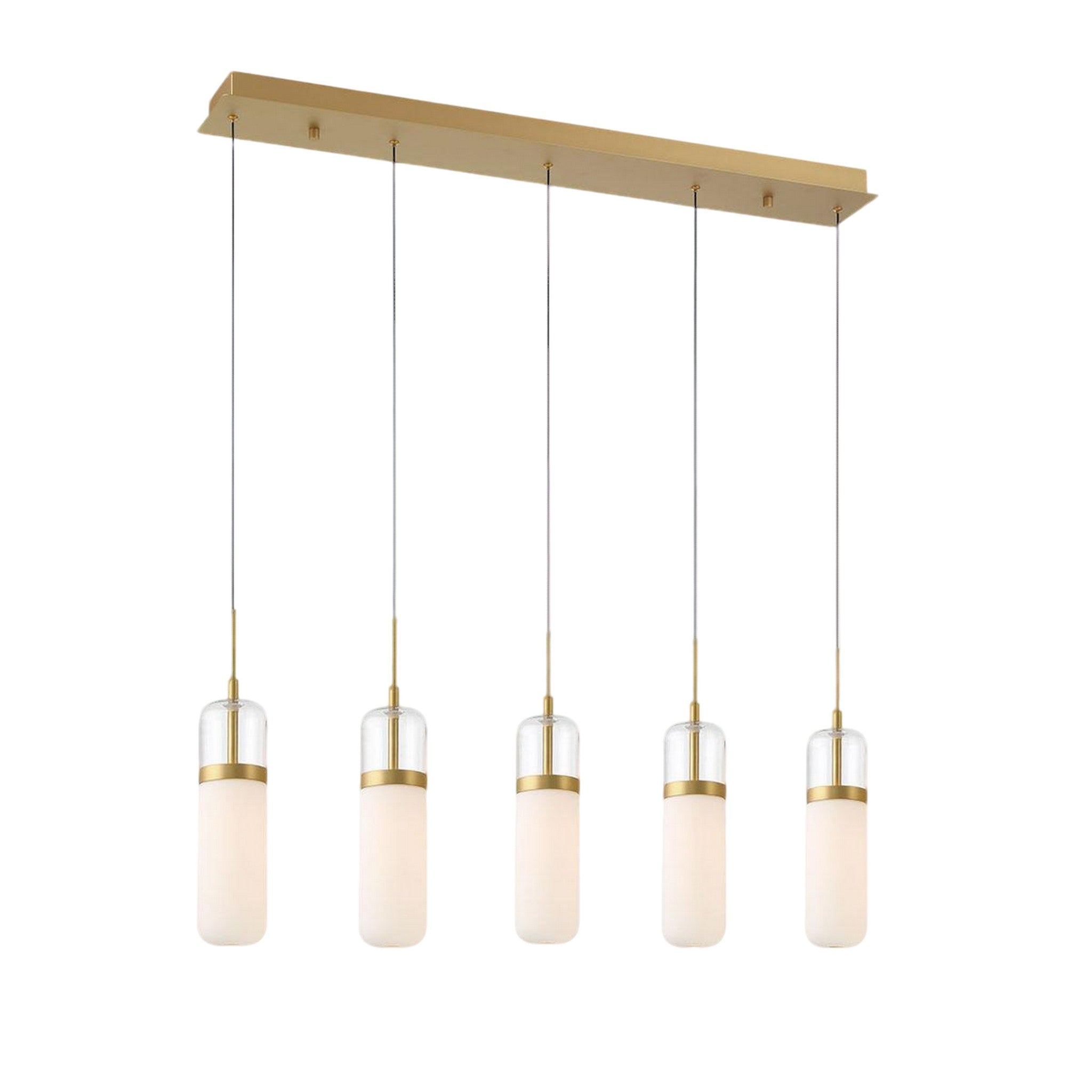 VERONA RECTANGULAR LED CHANDELIER (MULTIPLE SIZES) - robinsonco.ca