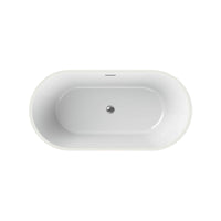 LOUIE 5829 ACRYLIC FREESTANDING CENTER DRAIN BATHTUB - robinsonco.ca