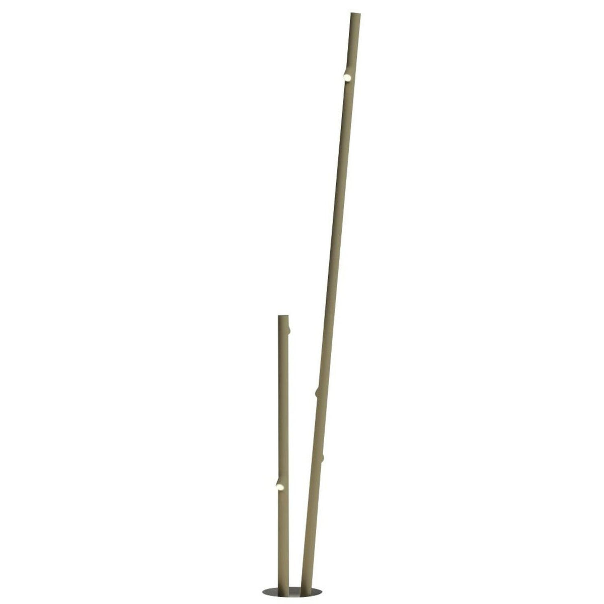 BAMBOO 2-ARM 2700K LED OUTDOOR FLOOR LAMP, 4811