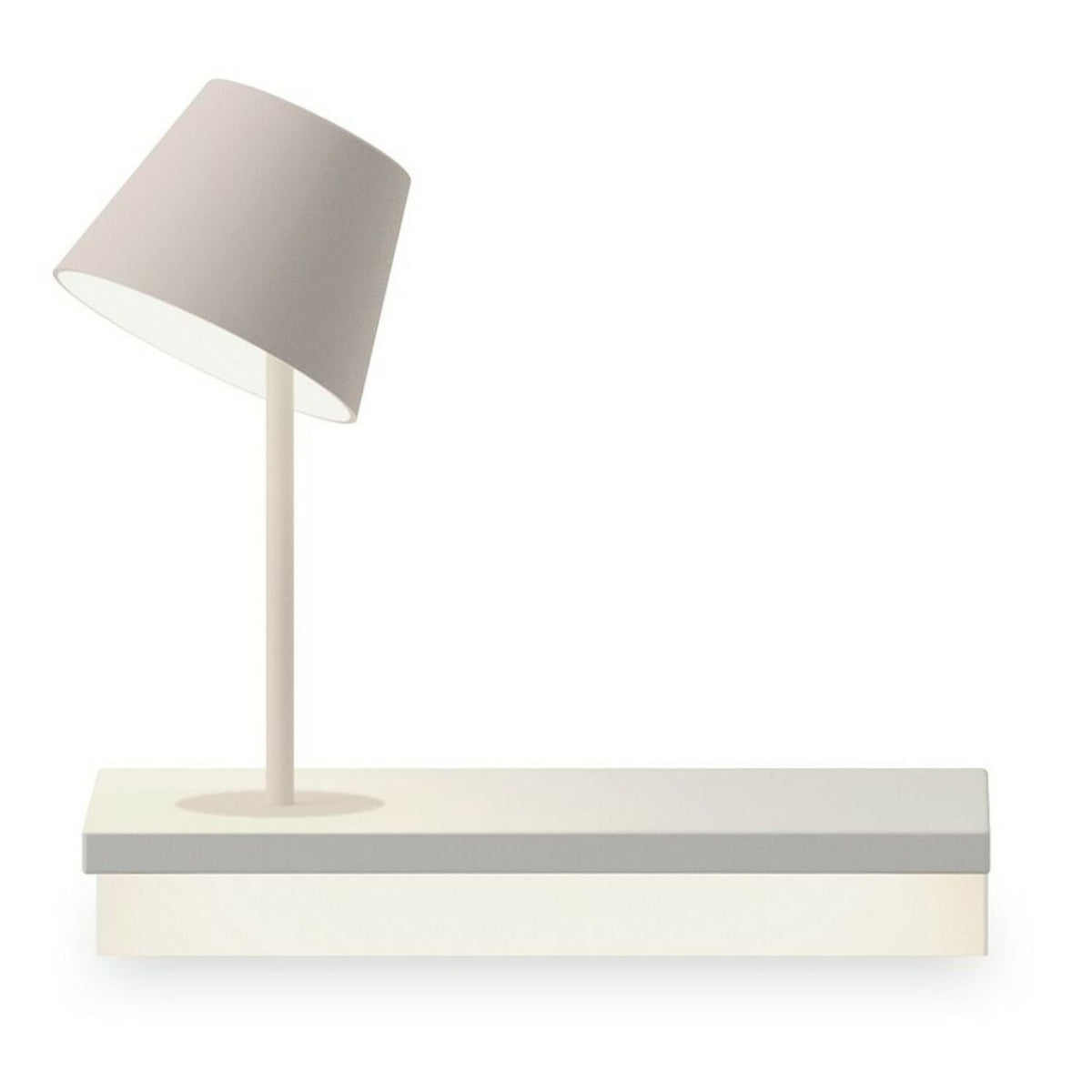 SUITE 2700K LED WALL SCONCE LIGHT MOUNTED ON SHELF - LEFT SIDE, 6045