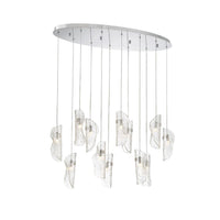 SORRENTO OVAL LED CHANDELIER (MULTIPLE SIZES) - robinsonco.ca
