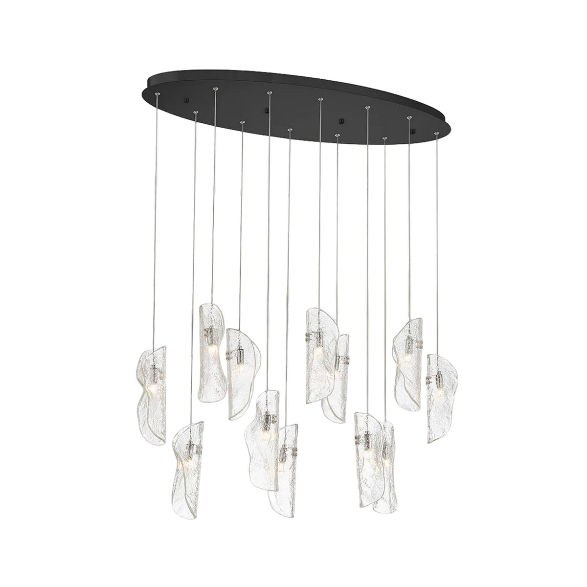 SORRENTO OVAL LED CHANDELIER (MULTIPLE SIZES) - robinsonco.ca