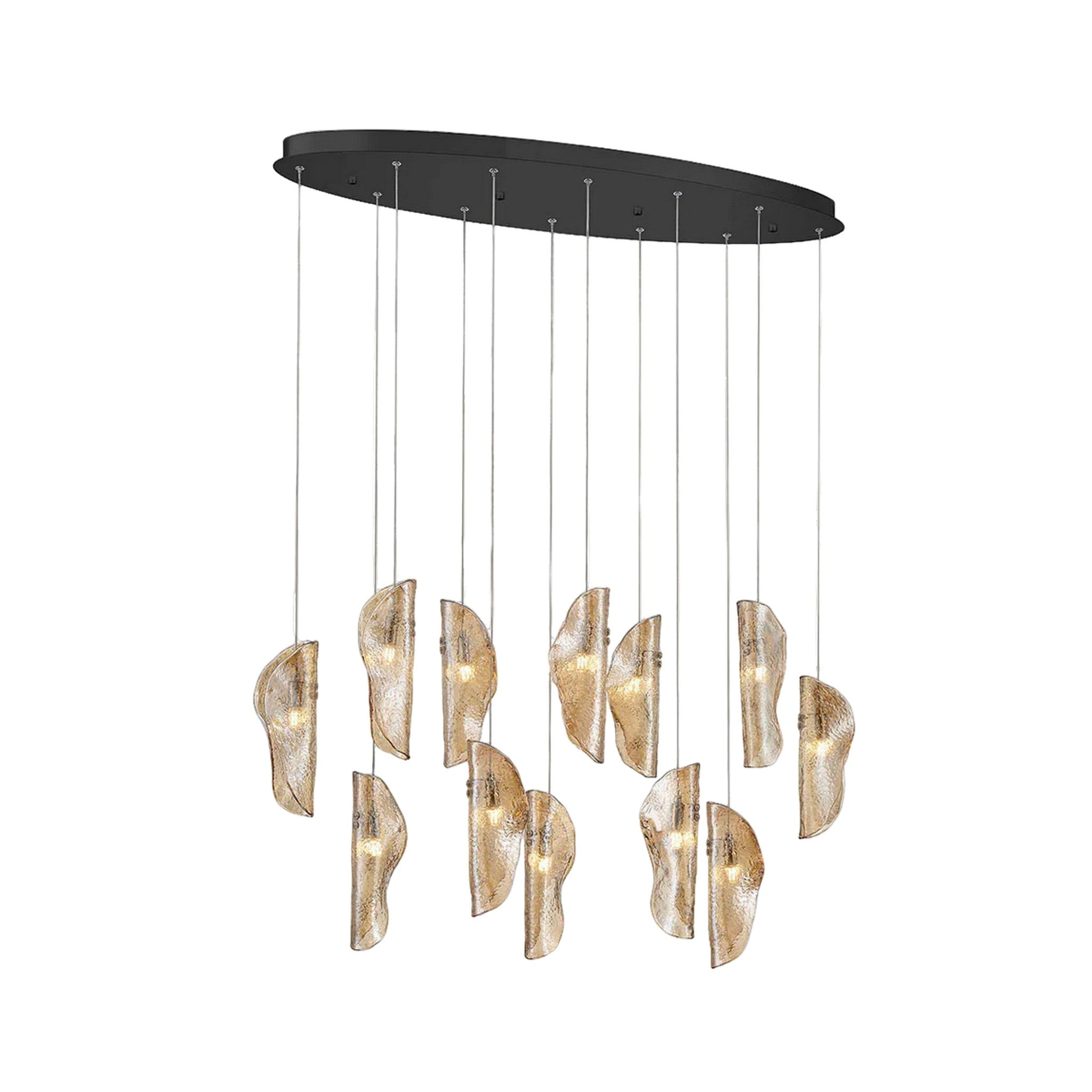 SORRENTO OVAL LED CHANDELIER (MULTIPLE SIZES) - robinsonco.ca
