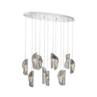 SORRENTO OVAL LED CHANDELIER (MULTIPLE SIZES) - robinsonco.ca