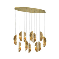 SORRENTO OVAL LED CHANDELIER (MULTIPLE SIZES) - robinsonco.ca